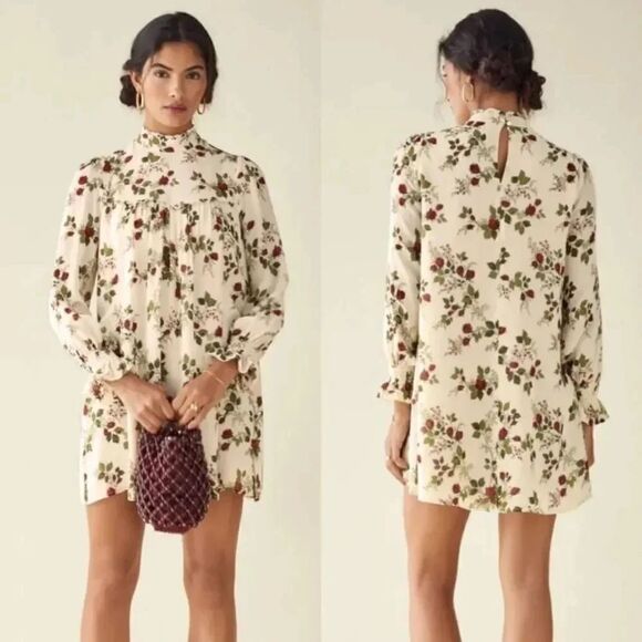 NWOT Reformation Jourdan Dress in Regency XS, Rare, floral print - Picture 1 of 14
